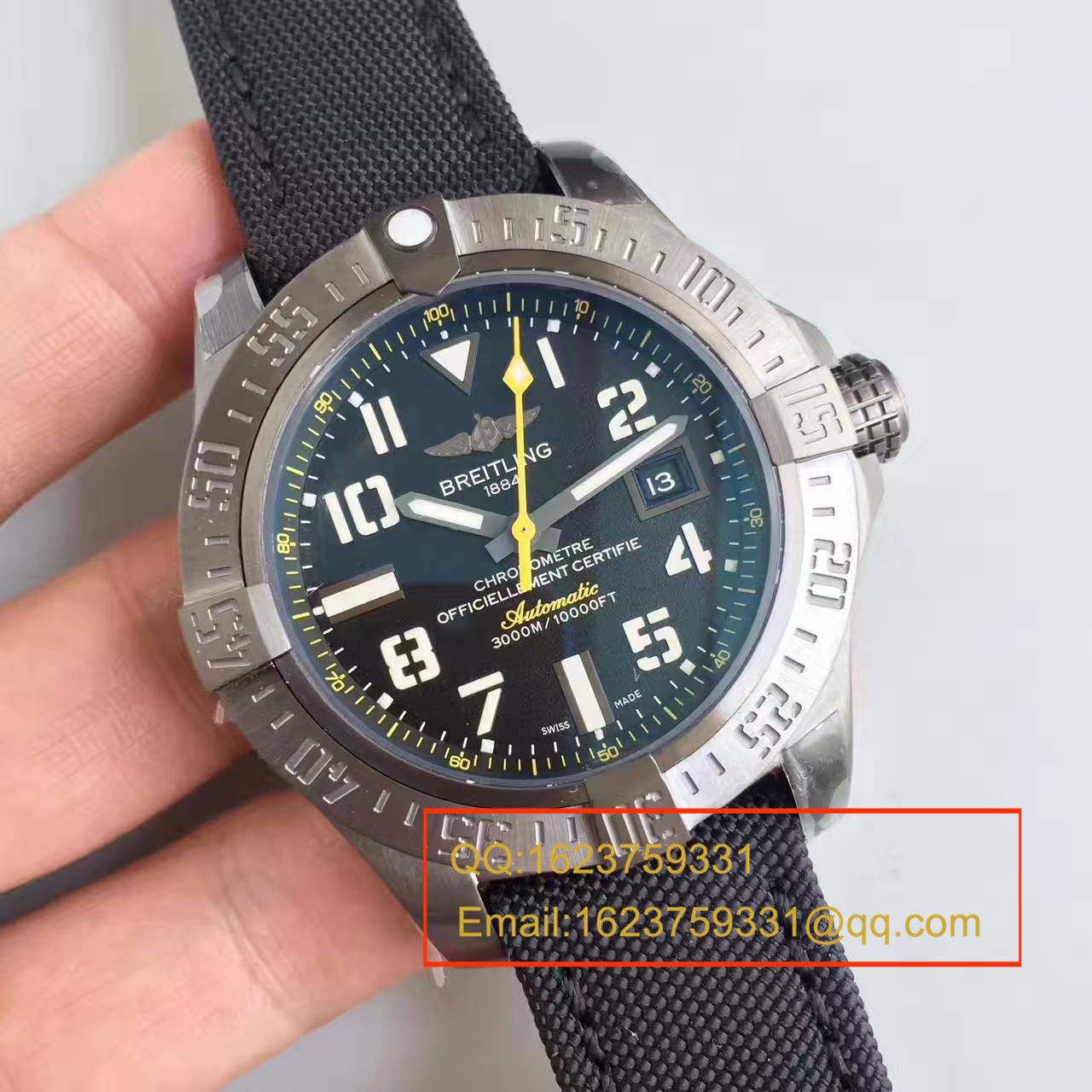 【GF Factory  Perfect  High quality  Replica Watches 】【游泳神器】 Breitling 复仇者二代深潜海狼系列黄鸟 M17331E2|I530|109W|M20BASA.1 wrist watches  / BL074
