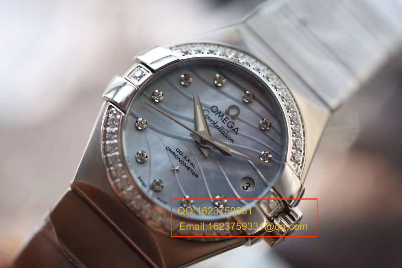 【HBBV6 Factory  Perfect  High quality  Replica Watches 】OMEGA Constellation 123.15.27.20.57.001女士 wrist watches  / M304