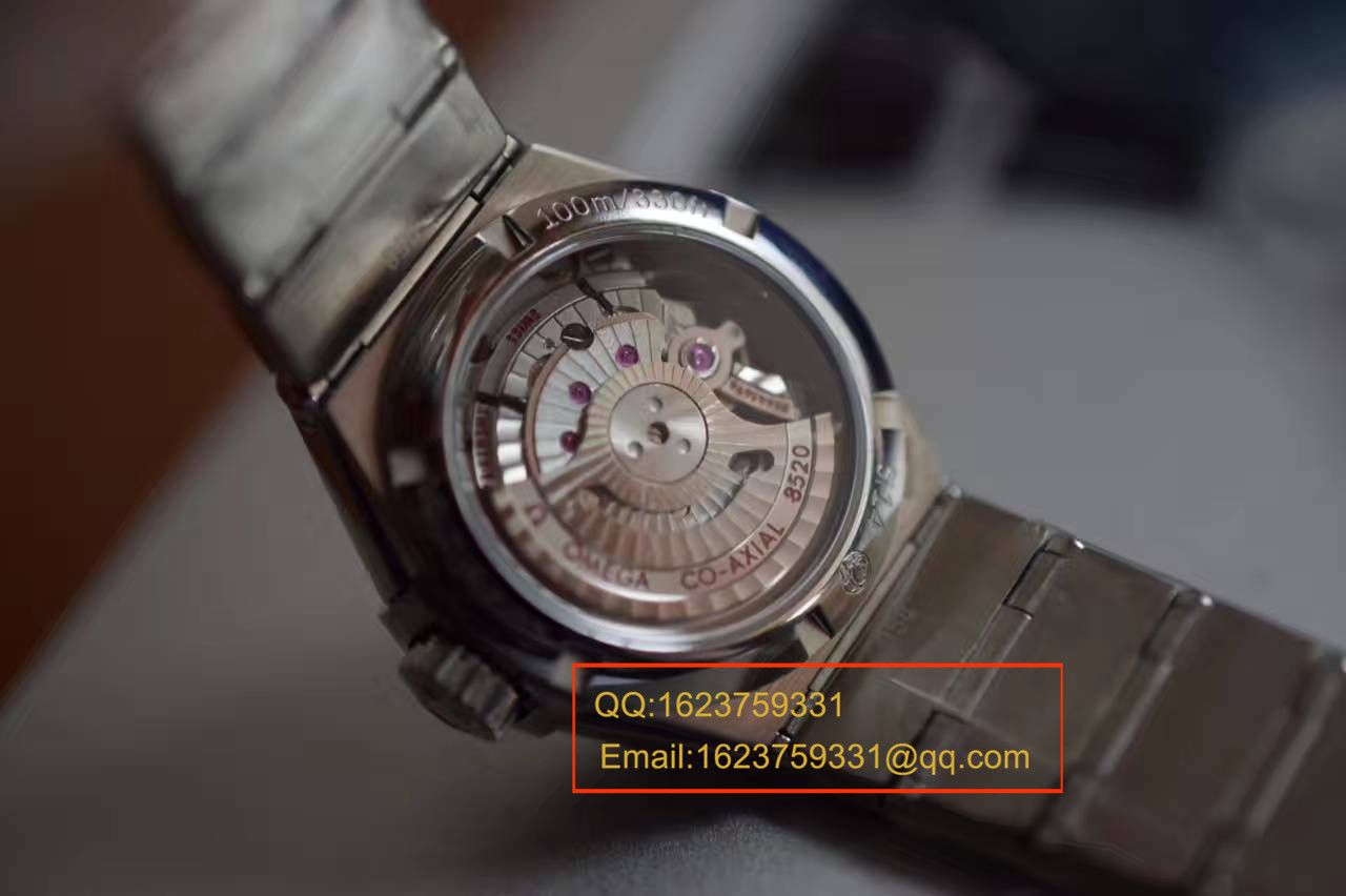 【V6 Factory  Perfect  High quality  Copy  Watches 】OMEGA Constellation 轻羽系列123.15.27.20.55.001 女士机械 Watches  / M164