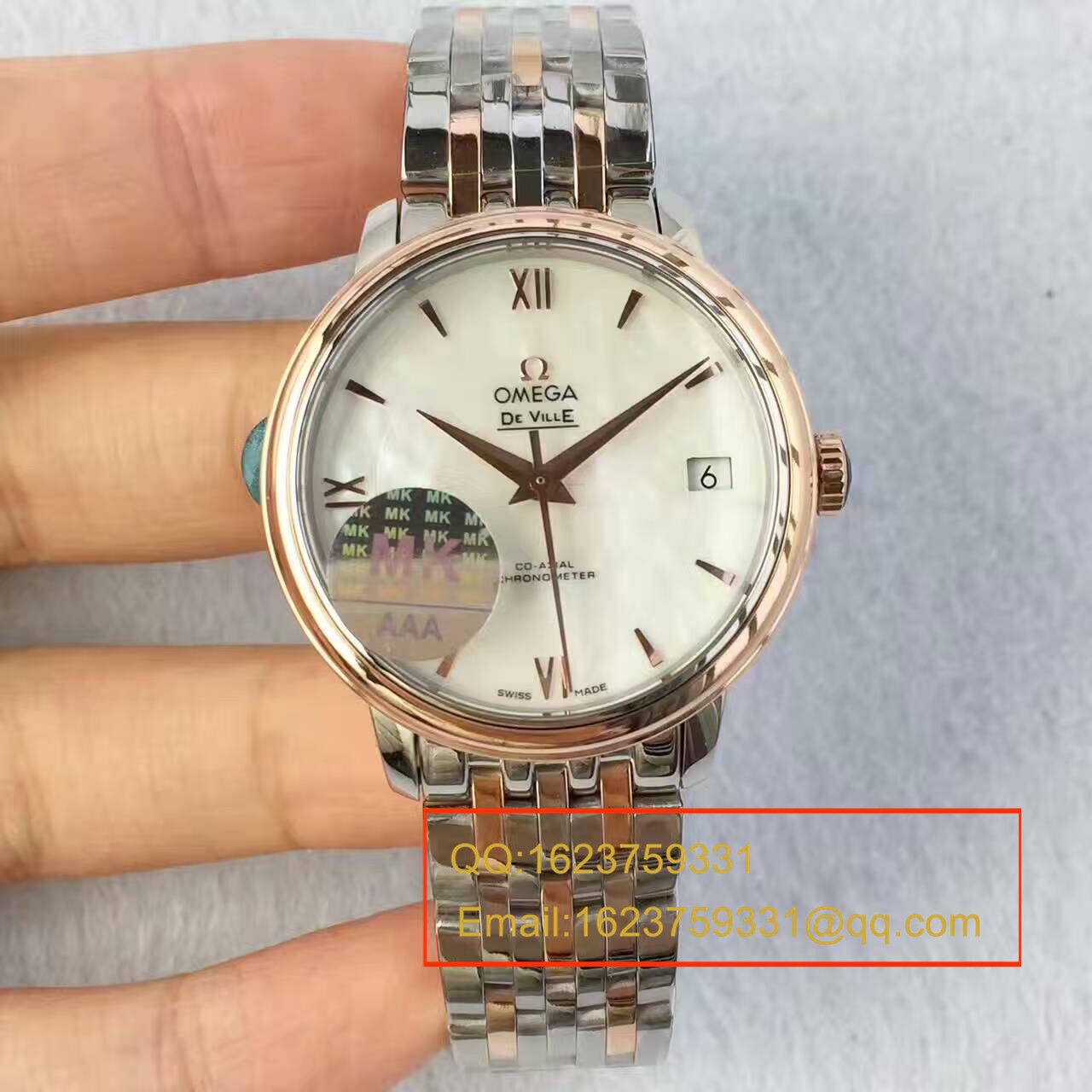【MK Factory  Perfect  High quality  Replica Watches 】OMEGA碟飞系列424.10.33.20.05.001女士 wrist watches  / MAH270