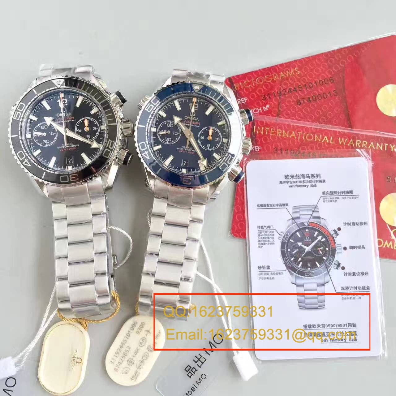 【视频测评OM Factory  Perfect  High quality  Replica Watches 】OMEGA Seamaster 系列215.30.46.51.03.001 wrist watches  / M113