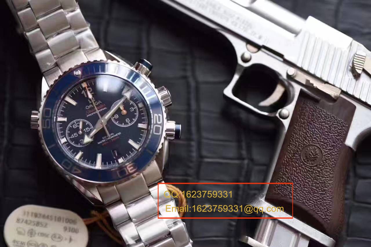 【视频测评OM Factory  Perfect  High quality  Replica Watches 】OMEGA Seamaster 系列215.30.46.51.03.001 wrist watches  / M113