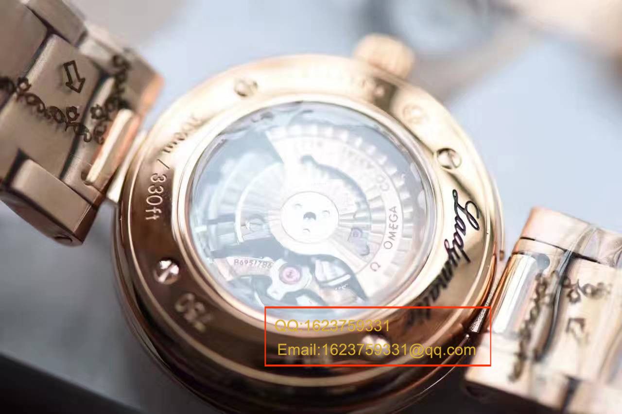 【HBBV6 Factory  Perfect  Copy  Watches 】OMEGA碟飞系列425.60.34.20.55.001女士机械 wrist watches 【OMEGA鸟巢】 / M062