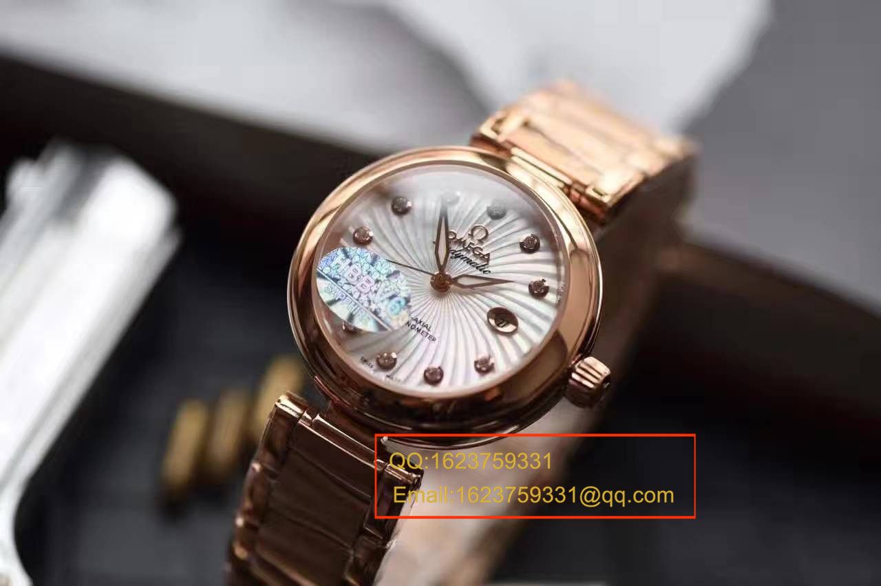 【HBBV6 Factory  Perfect  Copy  Watches 】OMEGA碟飞系列425.60.34.20.55.001女士机械 wrist watches 【OMEGA鸟巢】 / M062