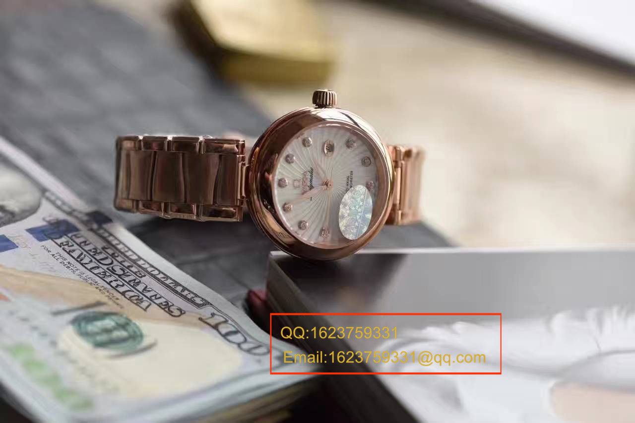 【HBBV6 Factory  Perfect  Copy  Watches 】OMEGA碟飞系列425.60.34.20.55.001女士机械 wrist watches 【OMEGA鸟巢】 / M062