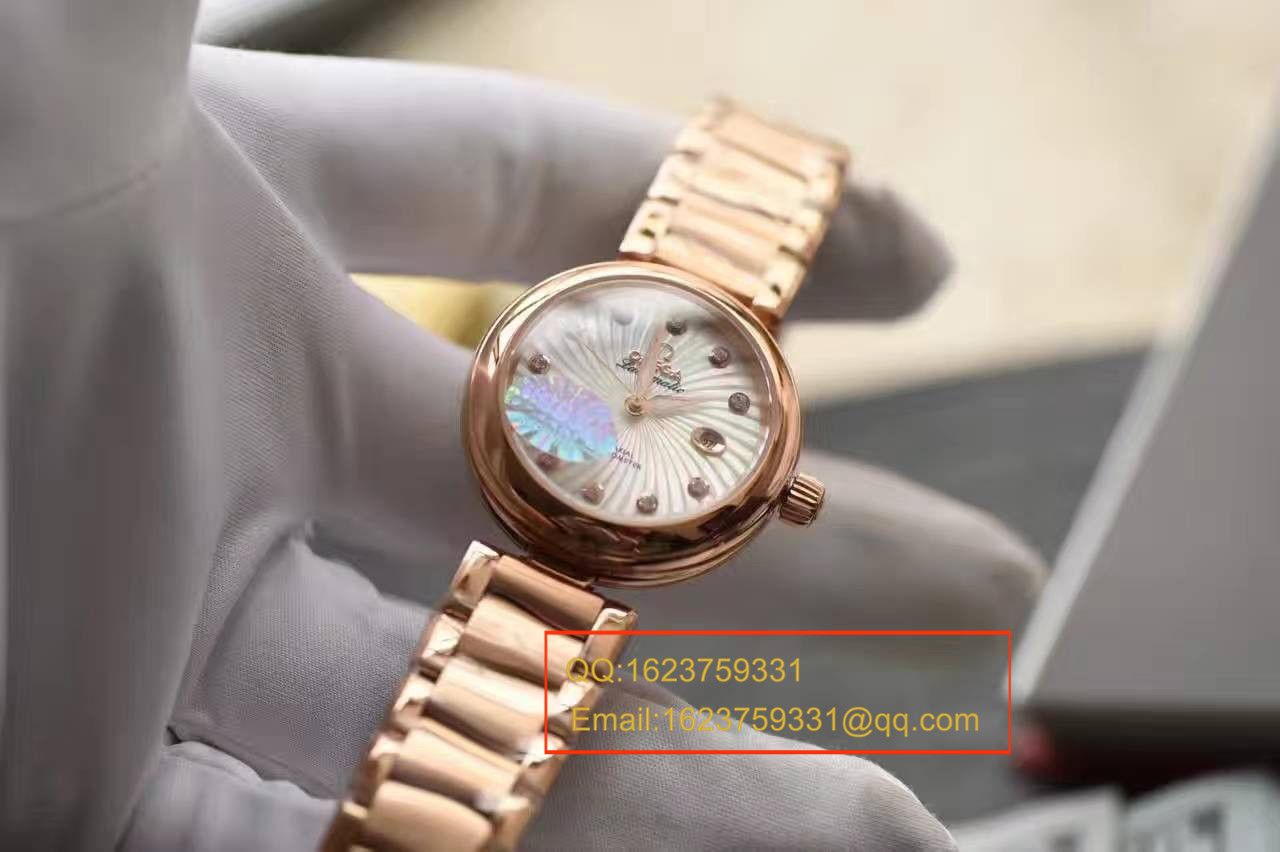 【HBBV6 Factory  Perfect  Copy  Watches 】OMEGA碟飞系列425.60.34.20.55.001女士机械 wrist watches 【OMEGA鸟巢】 / M062