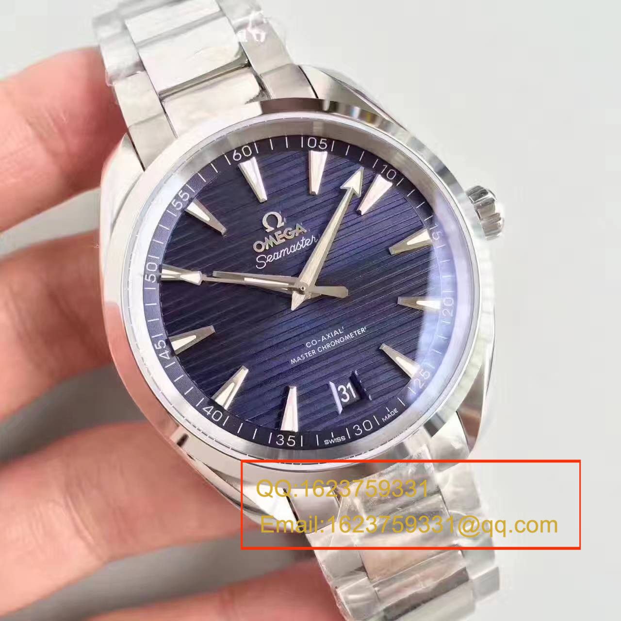 【XF Factory  Perfect  High quality  Copy  Watches 】OMEGA Seamaster 系列220.10.38.20.03.001 wrist watches  / M300