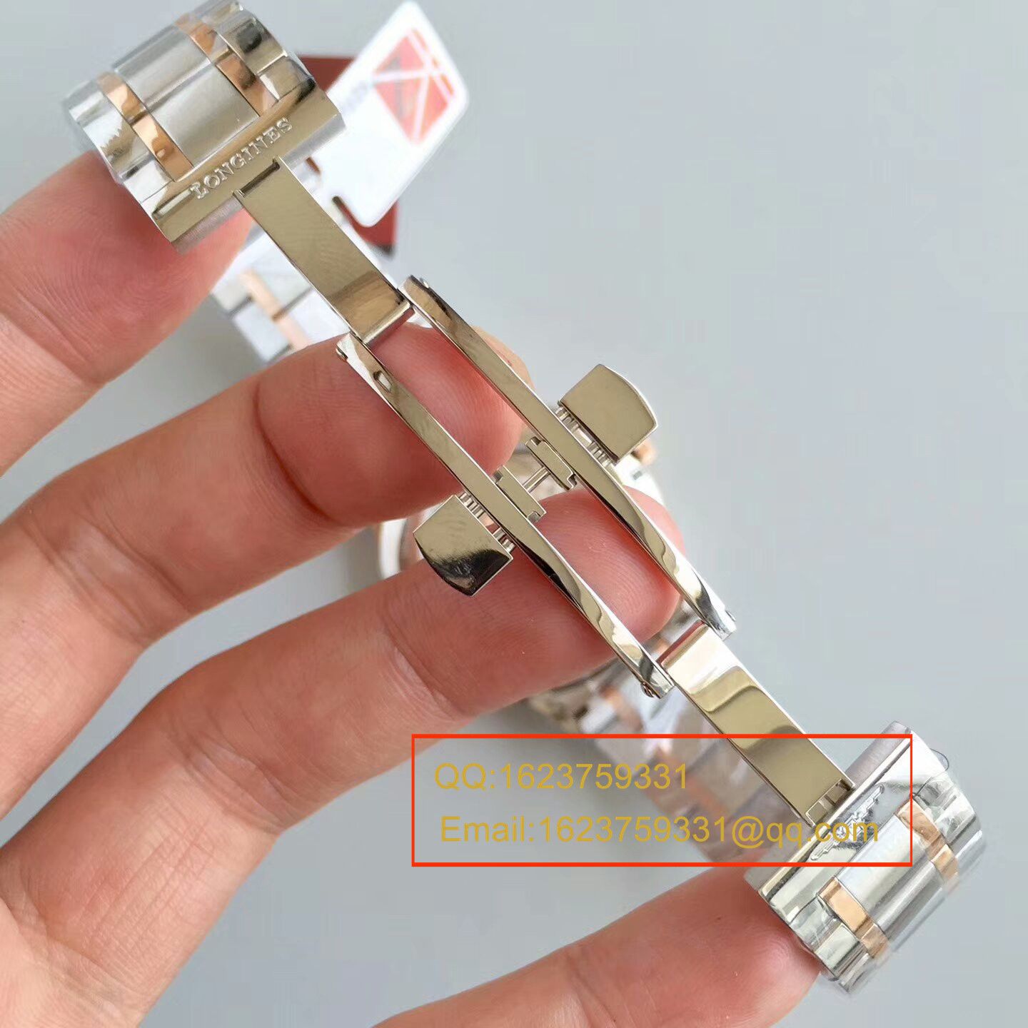 【KZ Perfect  top  Replica Copy  Watches 】 Longines 名匠系列L2.628.8.78.3间玫瑰金钢带版本 wrist watches  / L097