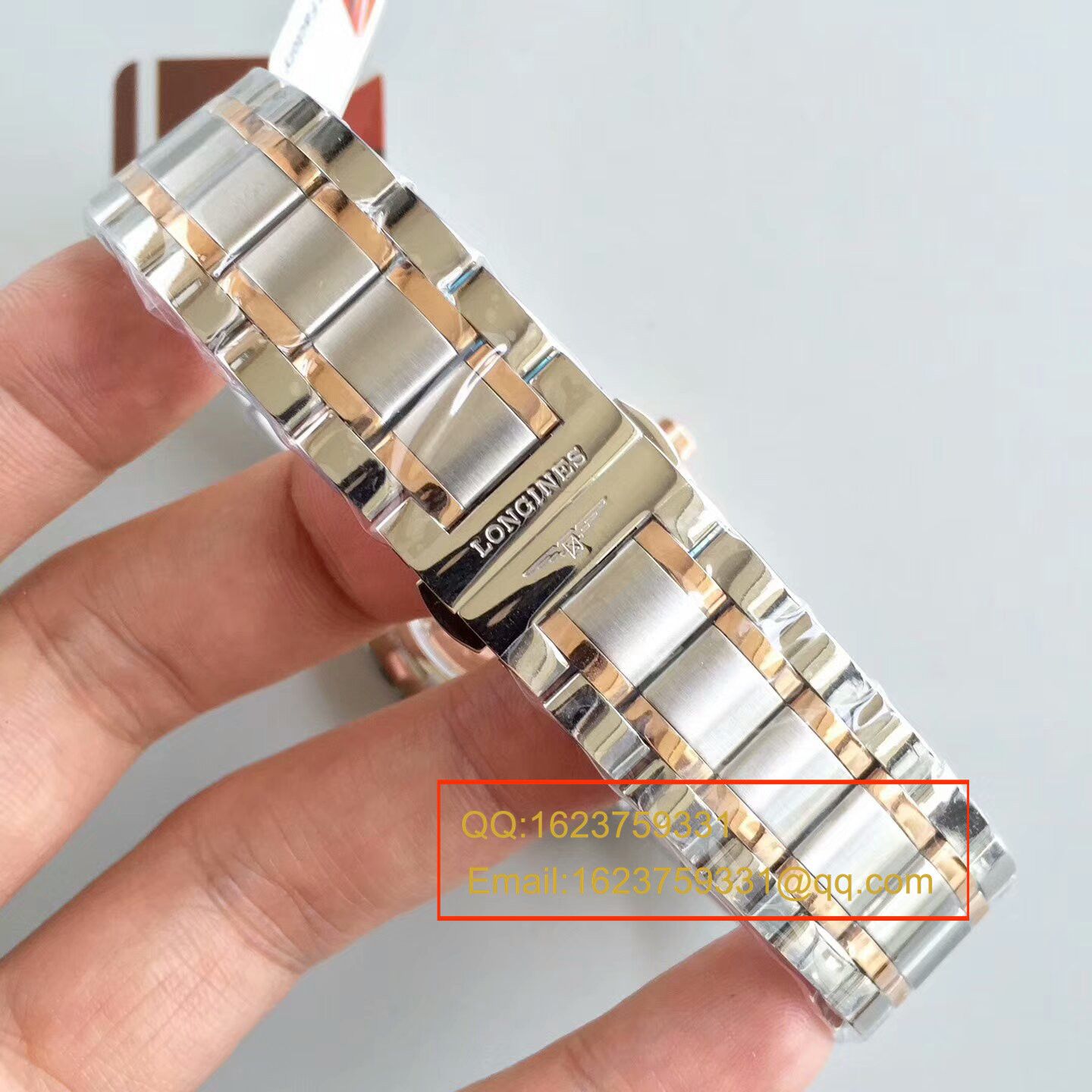 【KZ Perfect  top  Replica Copy  Watches 】 Longines 名匠系列L2.628.8.78.3间玫瑰金钢带版本 wrist watches  / L097