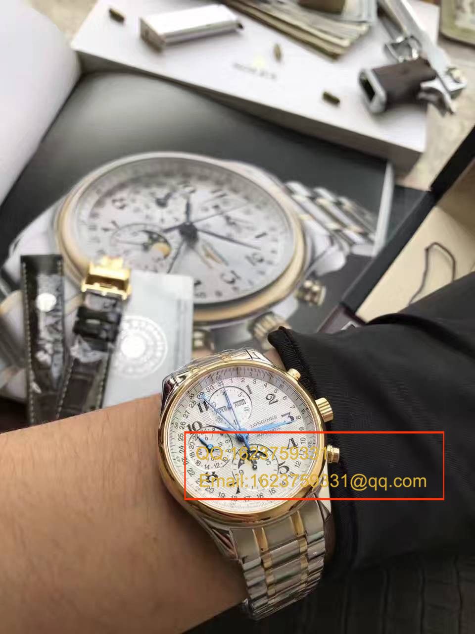 【 Video analysis YL Factory 1:1 High quality  Replica Watches 】 Longines 名匠 L2.773.4.78.6月相 最新登场男表（认准自动锤L678.2刻字） / L059