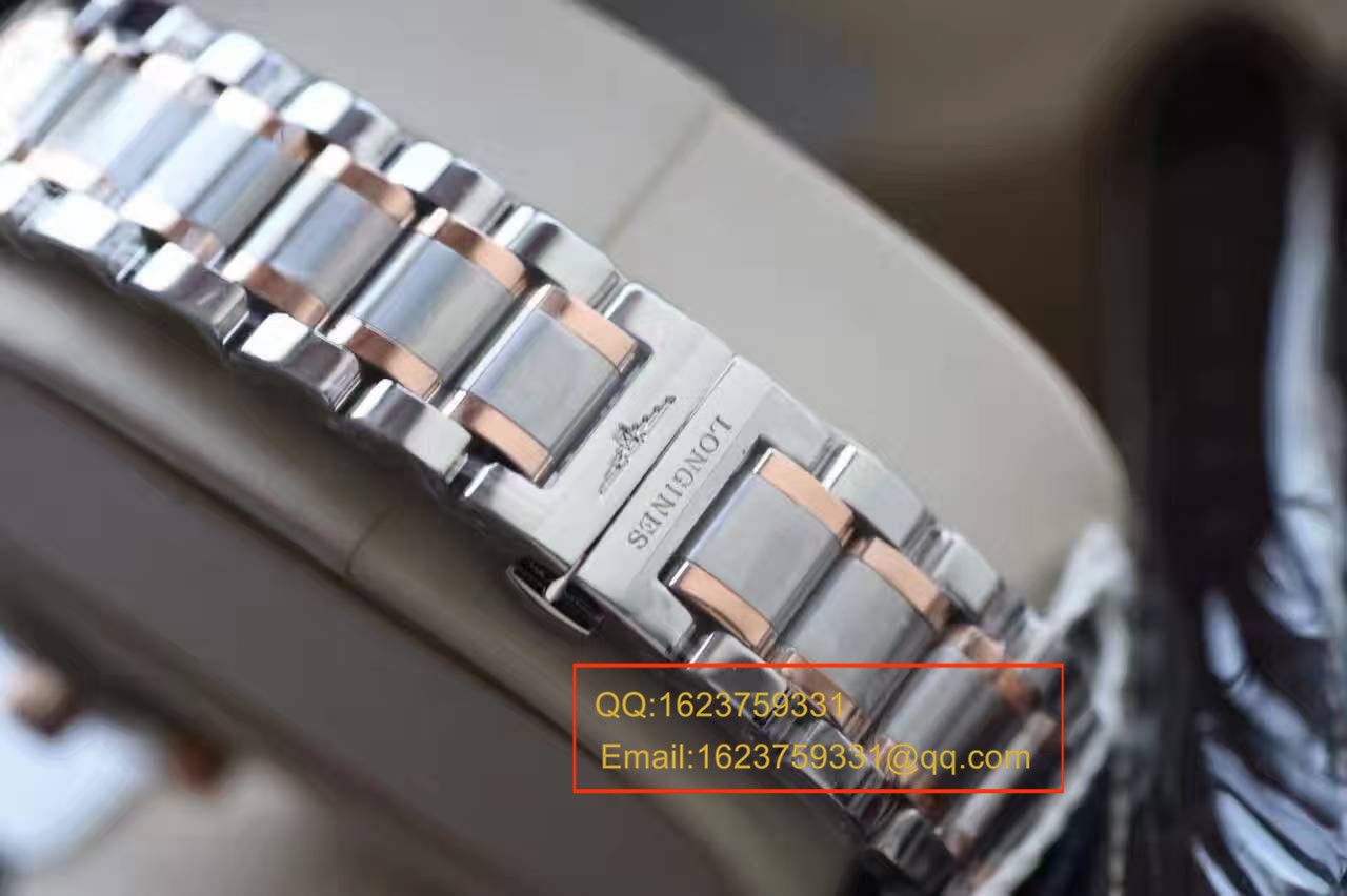 【 Video analysis YL Factory 1:1 High quality  Replica Watches 】 Longines LONGINES名匠系列L2.673.8.78.3月相 wrist watches 《间金 watchband  》 / LQ022