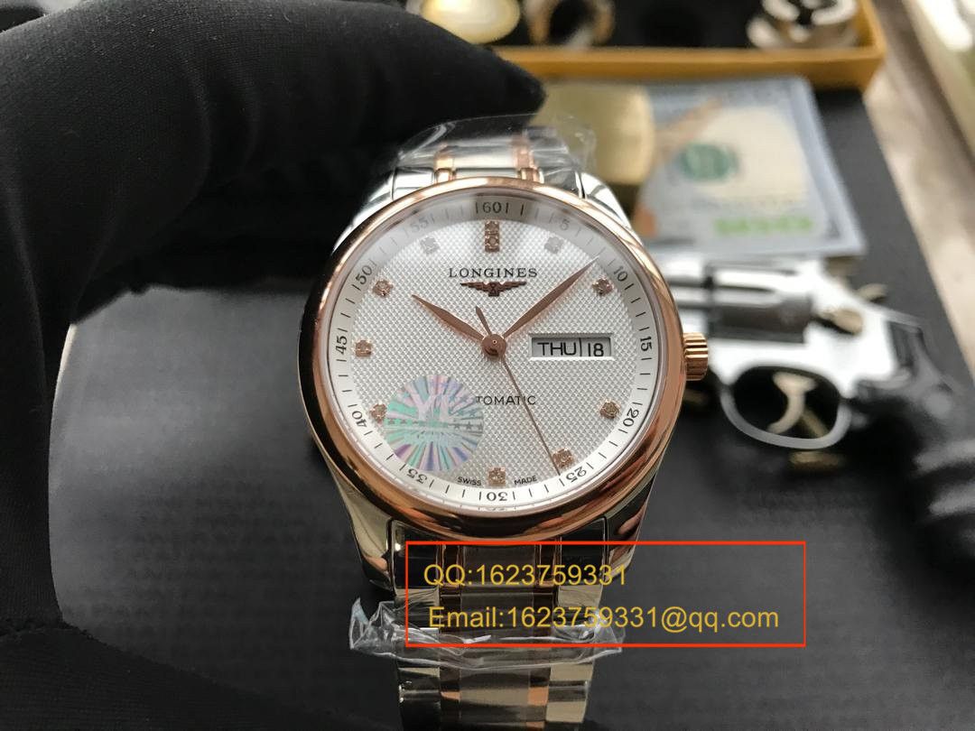 【 Video analysis YL Factory  Perfect  Knockoff  Watches 】 Longines 名匠双历最强版本媲美正品L2.755.4.77.6男表 / L061