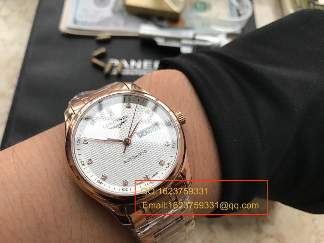 【 Video analysis YL Factory  Perfect  Knockoff  Watches 】 Longines 名匠双历最强版本媲美正品L2.755.4.77.6男表 / L061