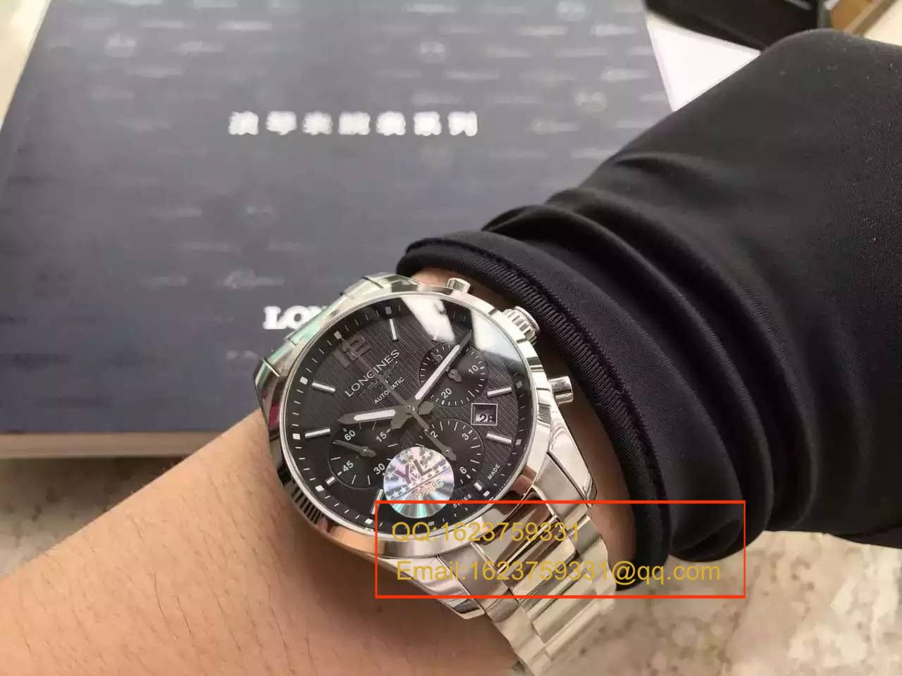 【 Video analysis YL1:1 High quality  Replica Watches 】 Longines 康铂系列L2.786.4.56.6男表 / LAF055