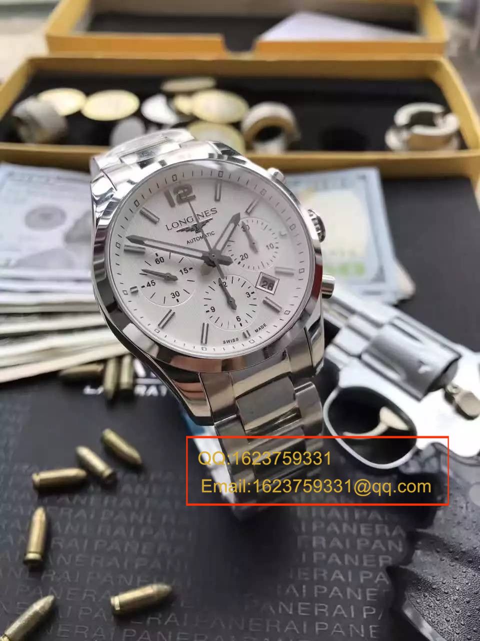 【 Video analysis YL Factory 1:1 top  Replica Copy  Watches 】 Longines 康铂系列L2.786.4.76男表 / LAF053