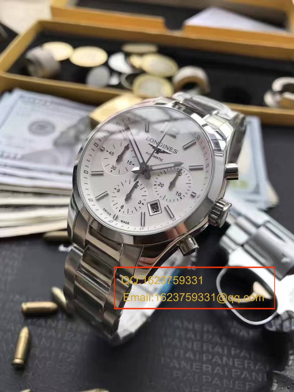 【 Video analysis YL Factory 1:1 top  Replica Copy  Watches 】 Longines 康铂系列L2.786.4.76男表 / LAF053