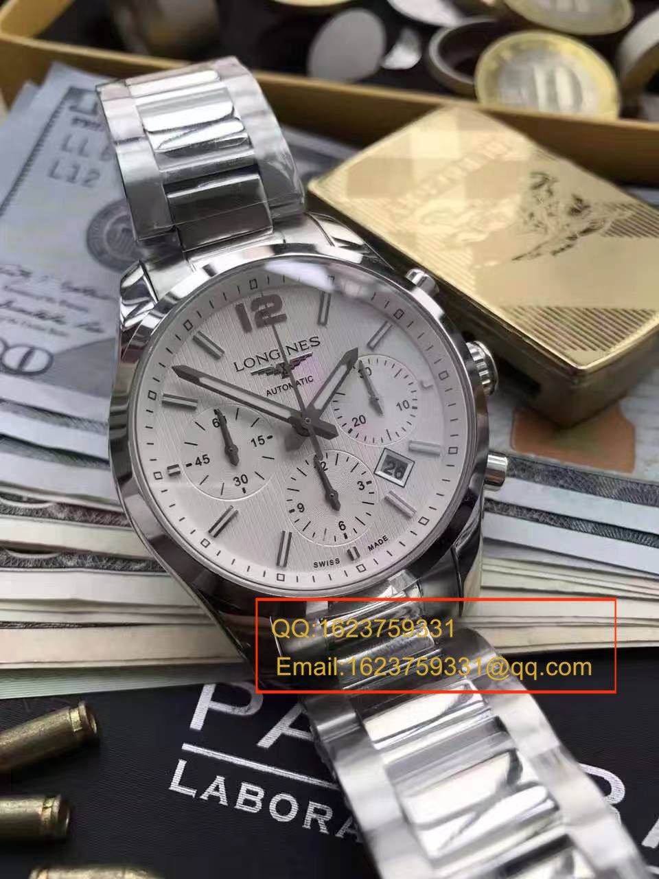 【 Video analysis YL Factory 1:1 top  Replica Copy  Watches 】 Longines 康铂系列L2.786.4.76男表 / LAF053