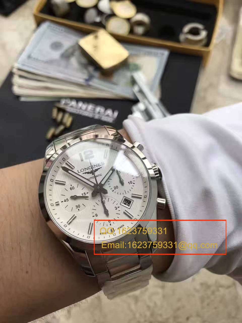 【 Video analysis YL Factory 1:1 top  Replica Copy  Watches 】 Longines 康铂系列L2.786.4.76男表 / LAF053