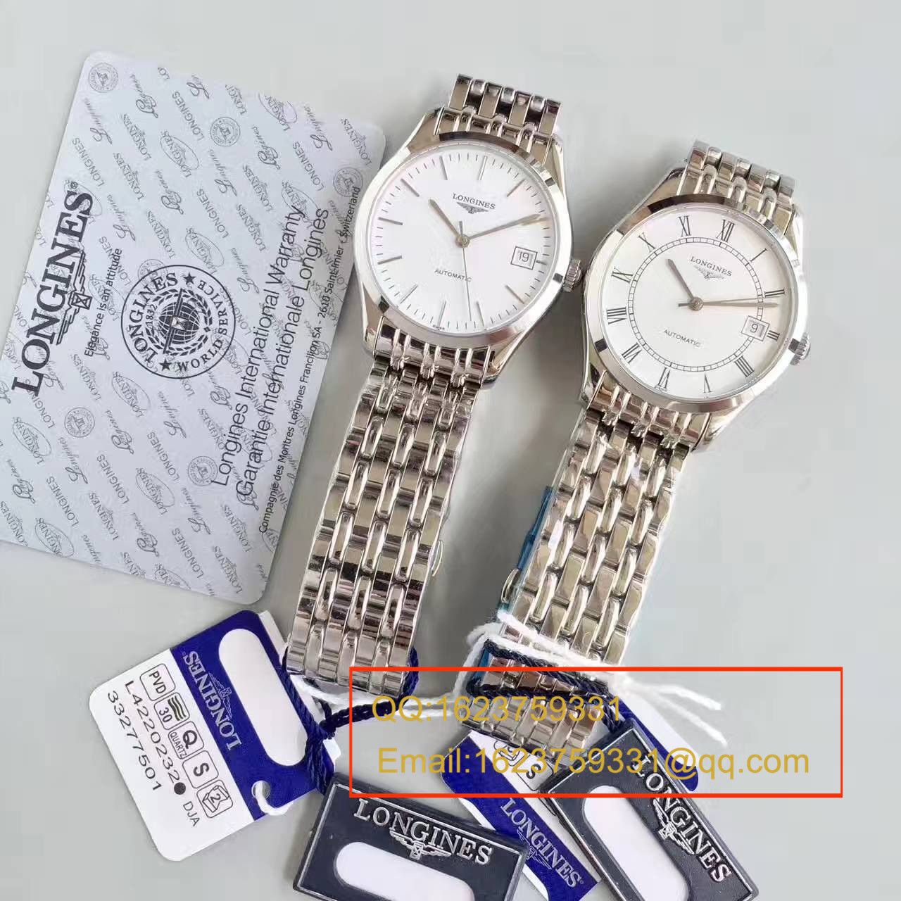 【台湾 Factory 1:1 top  Replica Copy  Watches 】 Longines 雅致系列L4.898.4.11.6 wrist watches  / L070