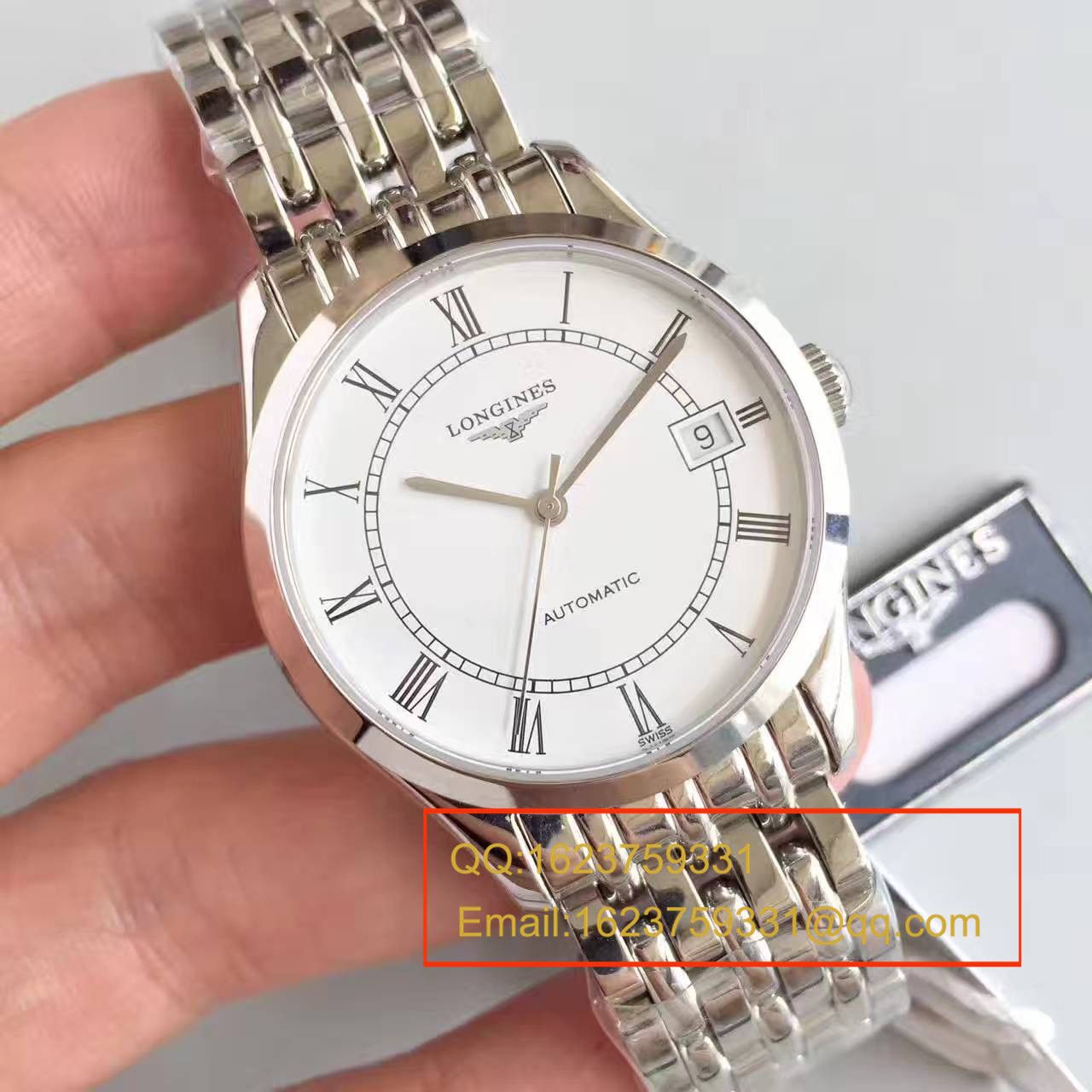 【台湾 Factory 1:1 top  Replica Copy  Watches 】 Longines 雅致系列L4.898.4.11.6 wrist watches  / L070