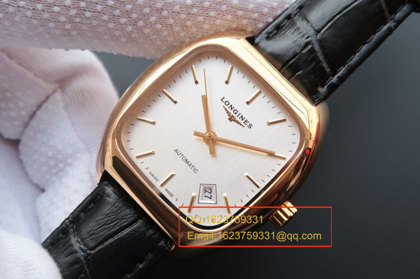 【MK Factory 1:1 High quality  Replica Watches 】 Longines HERITAGE1969复古传统系列L2.310.4.72.0金壳 wrist watches  / L091