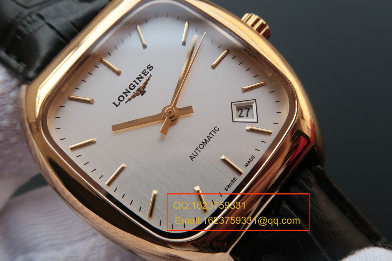 【MK Factory 1:1 High quality  Replica Watches 】 Longines HERITAGE1969复古传统系列L2.310.4.72.0金壳 wrist watches  / L091
