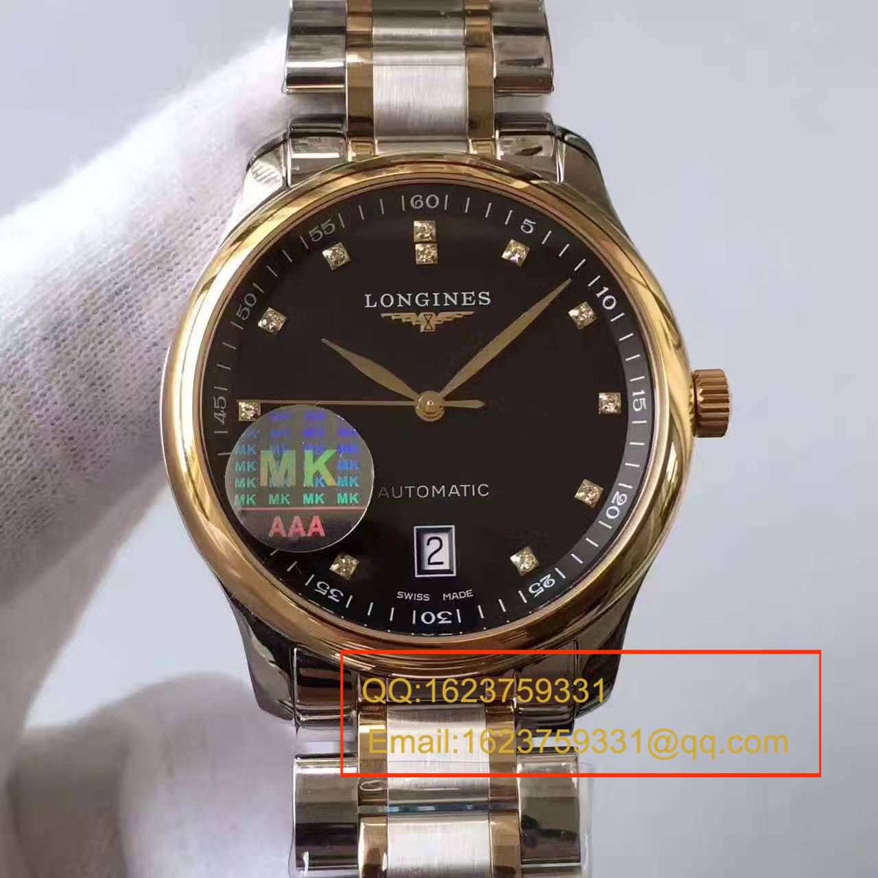 【MK Factory  Perfect  High quality  Replica Watches 】 Longines 名匠系列L2.628.5.57.7 wrist watches  / L094