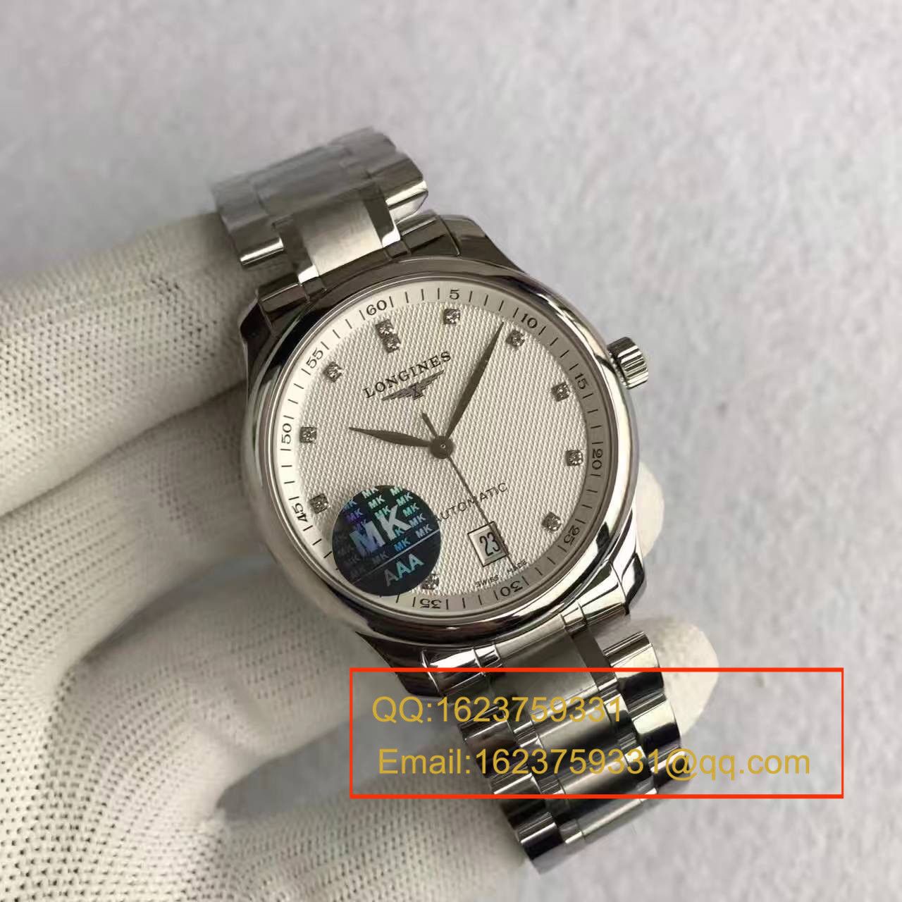 【MK Factory  Perfect  High quality 精 Replica Watches 】 Longines 名匠系列L2.628.4.77.6 wrist watches  / L093