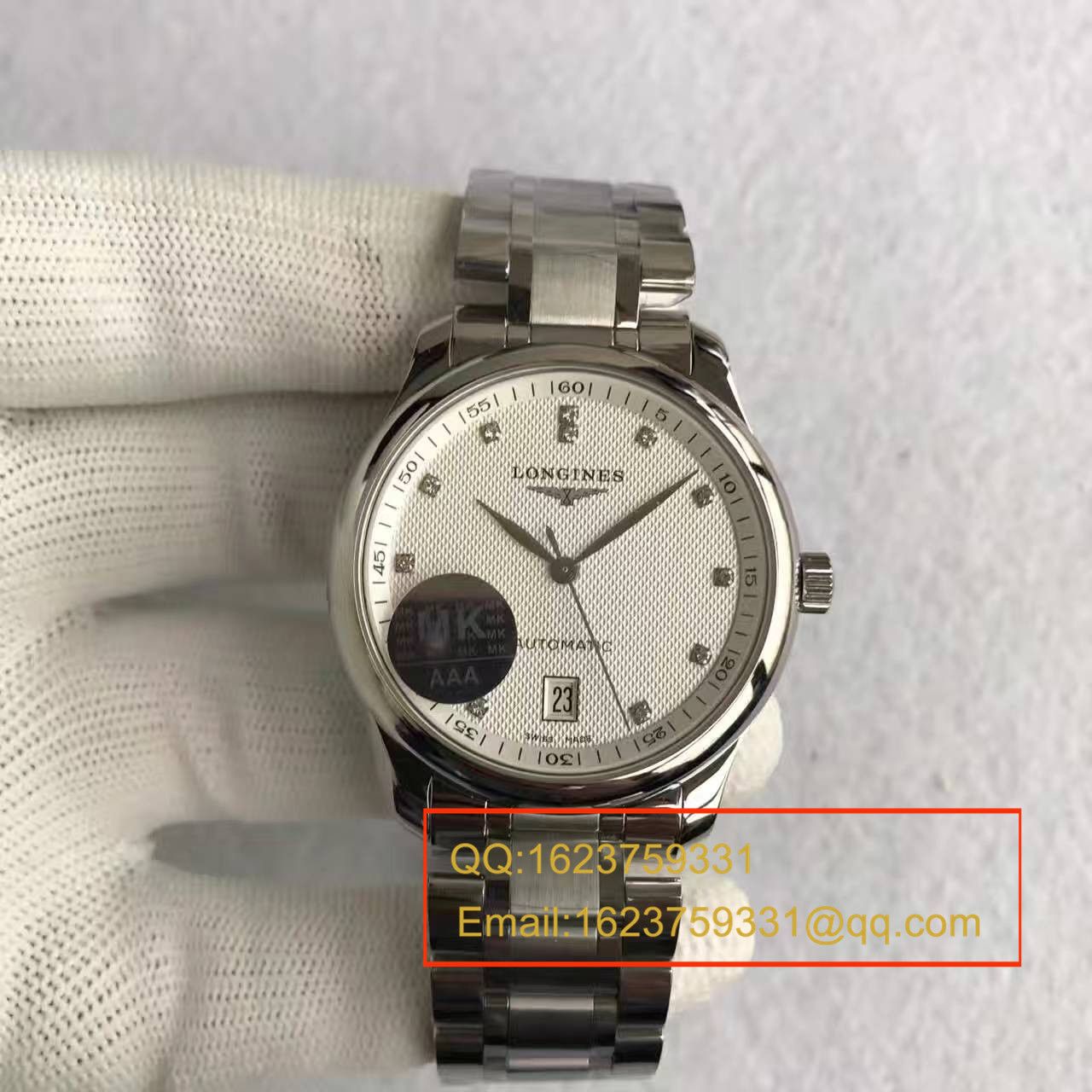 【MK Factory  Perfect  High quality 精 Replica Watches 】 Longines 名匠系列L2.628.4.77.6 wrist watches  / L093