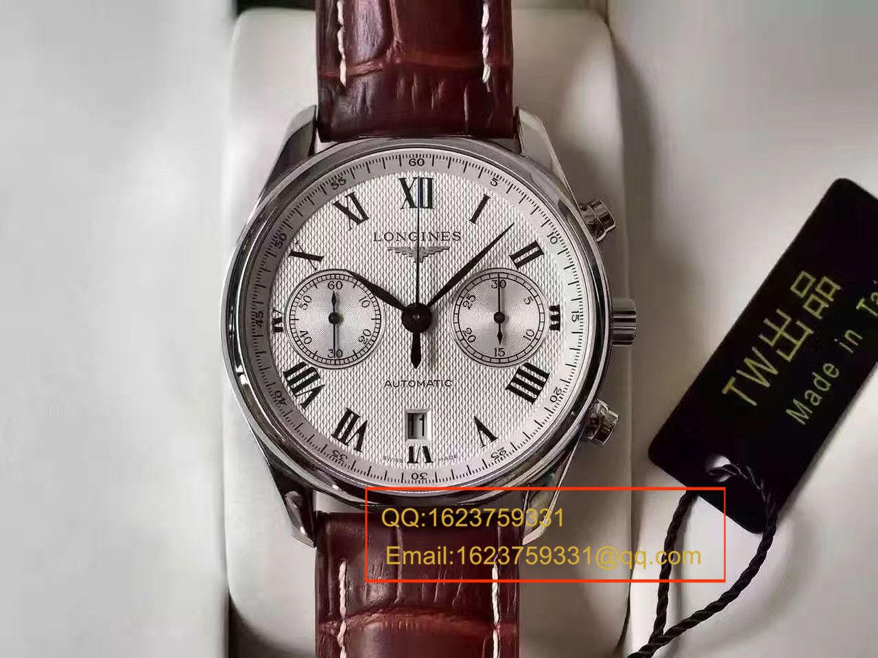 【TW台湾 Factory 1比1 High quality  Replica Watches 】 Longines 制表传统名匠系列L2.629.4.78.3 wrist watches  / L086