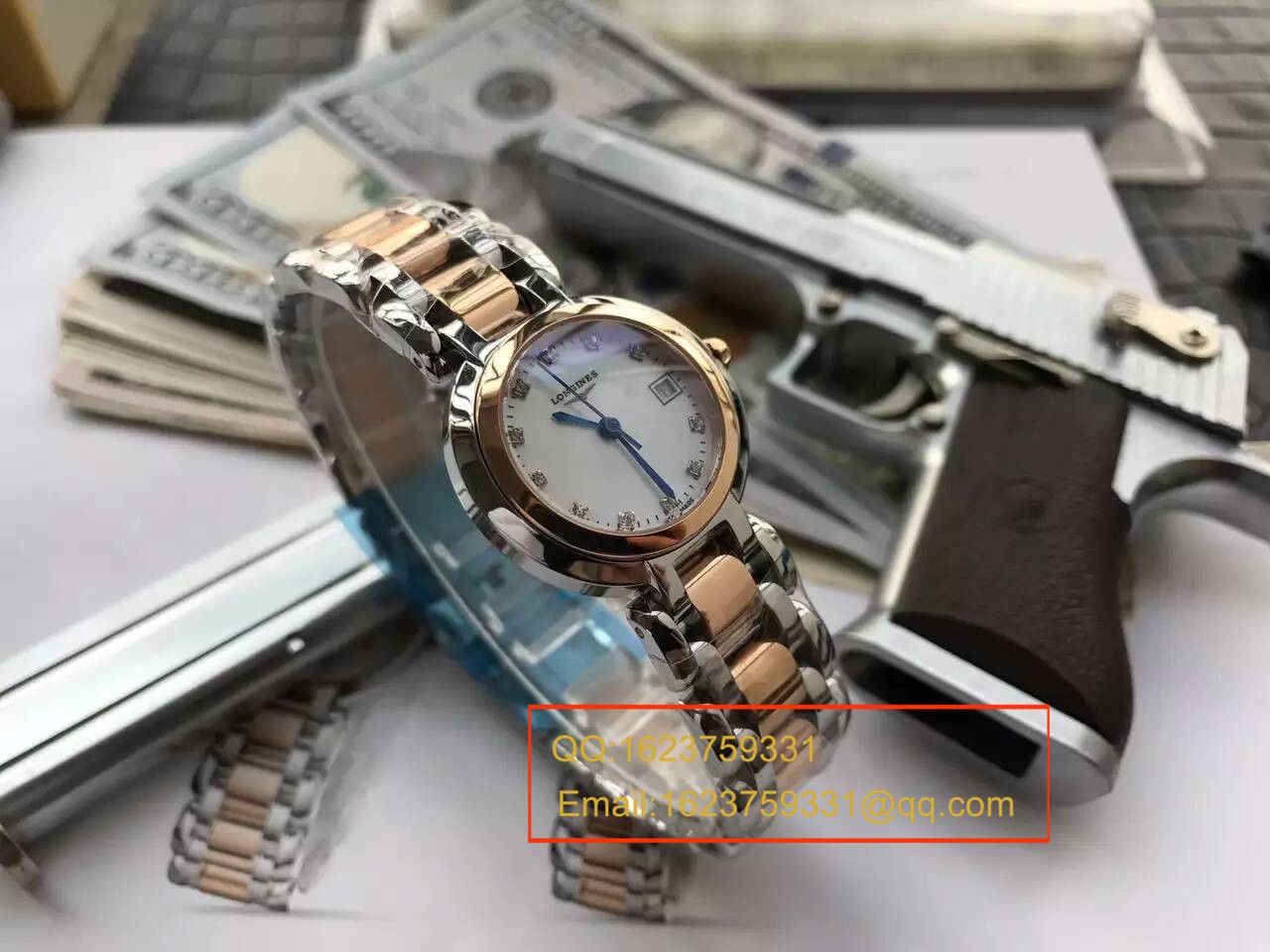 【KZ台湾 Factory  Perfect  Knockoff  Watches 】 Longines 优雅 PRIMALUNA心月系列L8.109.5.87.6 wrist watches  / L046