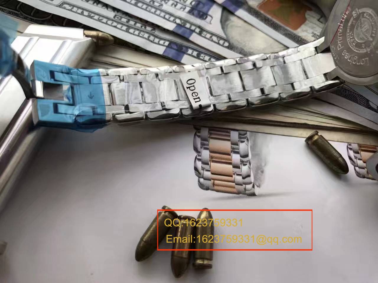 【实拍图鉴赏】台湾 Factory 出品林志玲同款_ Longines 心月系列女表精品媲美正品的做工 / L062
