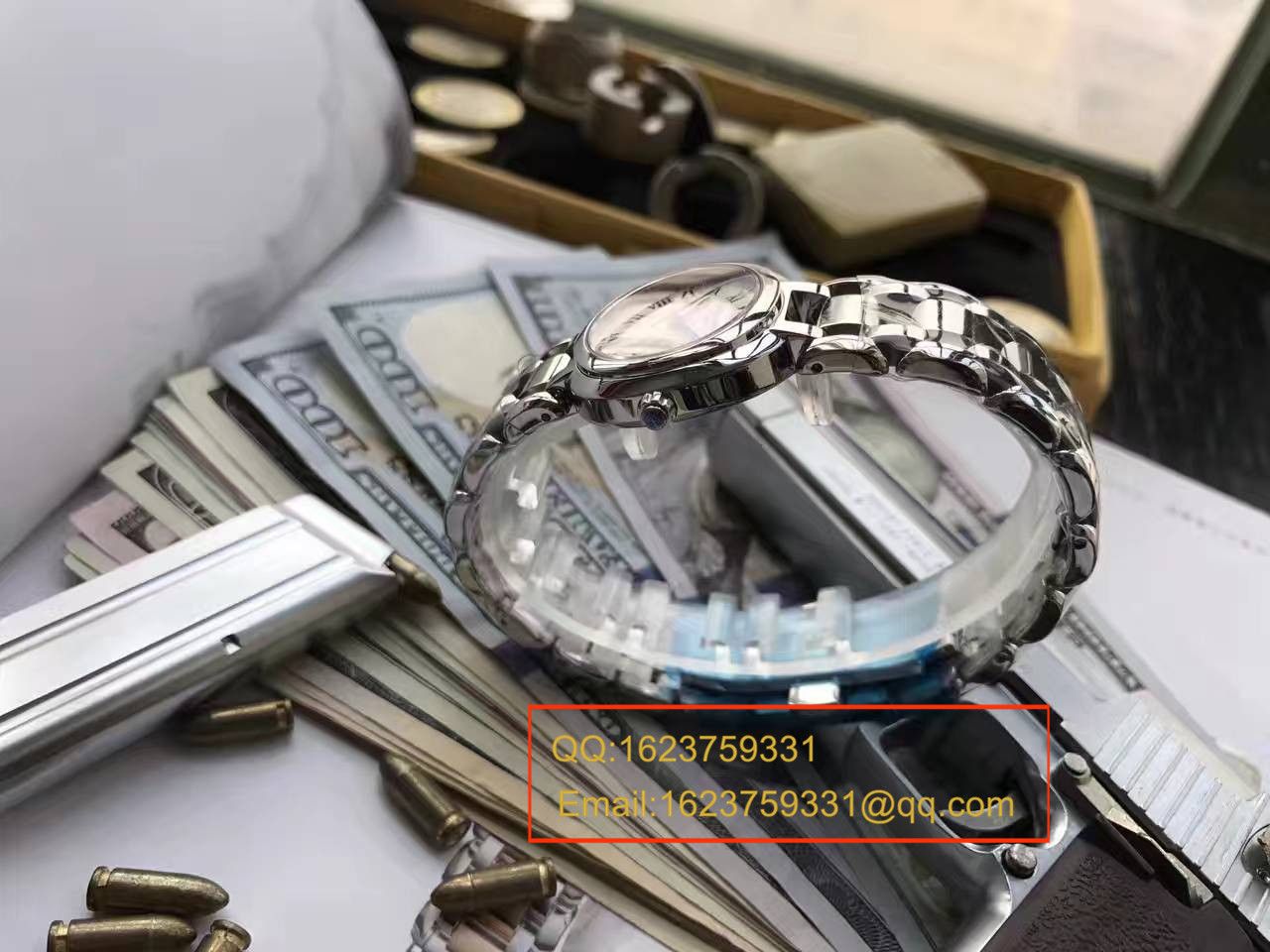 【实拍图鉴赏】台湾 Factory 出品林志玲同款_ Longines 心月系列女表精品媲美正品的做工 / L062