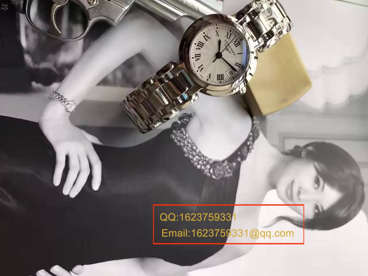 【实拍图鉴赏】台湾 Factory 出品林志玲同款_ Longines 心月系列女表精品媲美正品的做工 / L062