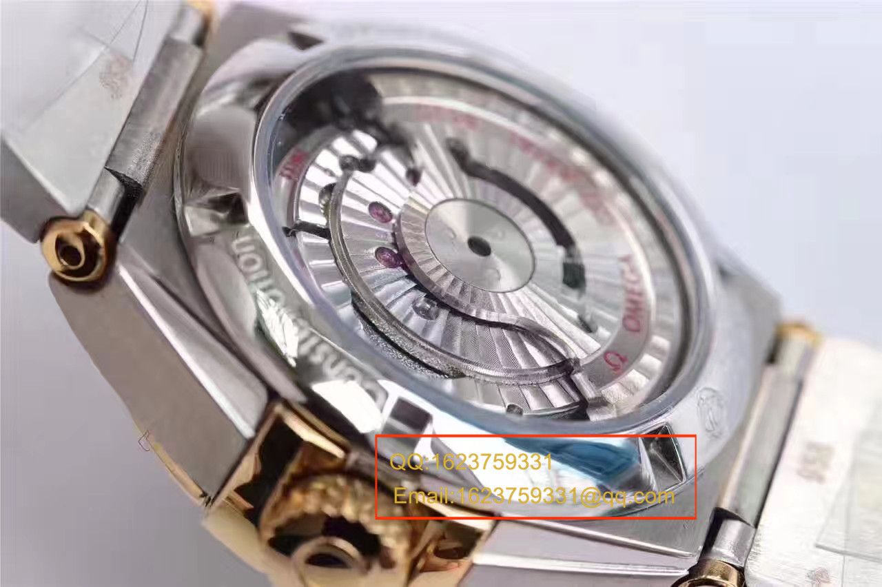 【HBBV6 Factory  Perfect  High quality  Copy  Watches 】OMEGA Constellation 系列PLUMA轻羽123.25.27.20.55.004女士机械 wrist watches  / M288