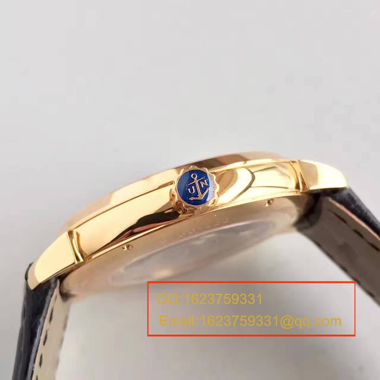 【FK Perfect  High quality  Replica Watches 】 Ulysse Nardin 经典系列8152-111-2/5GF wrist watches  