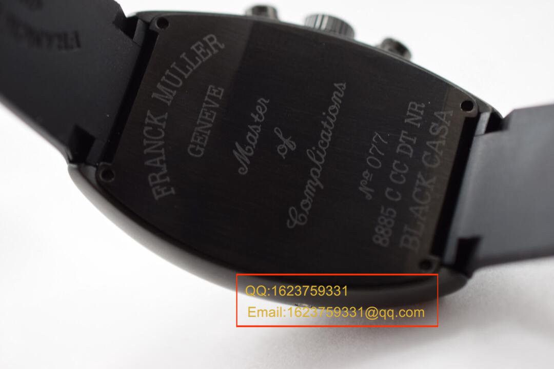 【V6 Factory  High quality  Copy  Watches 】法穆兰CASABLANCA系列8885 C CC DT NR 红色时标 wrist watches  / FL03