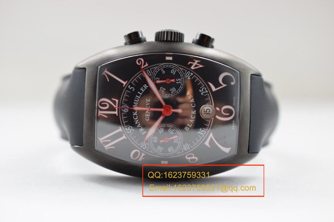 【V6 Factory  High quality  Copy  Watches 】法穆兰CASABLANCA系列8885 C CC DT NR 红色时标 wrist watches  / FL03