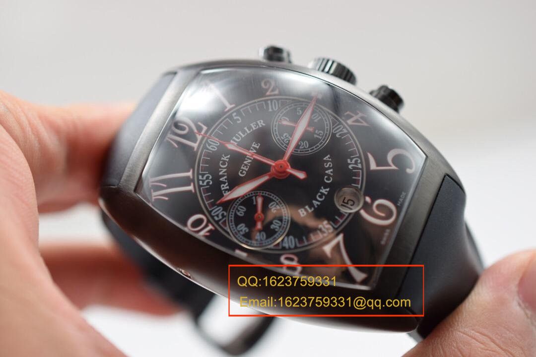 【V6 Factory  High quality  Copy  Watches 】法穆兰CASABLANCA系列8885 C CC DT NR 红色时标 wrist watches  / FL03