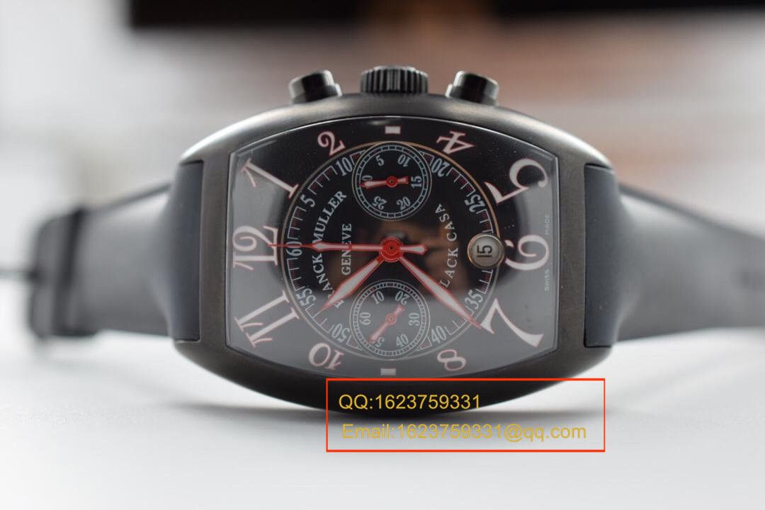 【V6 Factory  High quality  Copy  Watches 】法穆兰CASABLANCA系列8885 C CC DT NR 红色时标 wrist watches  / FL03