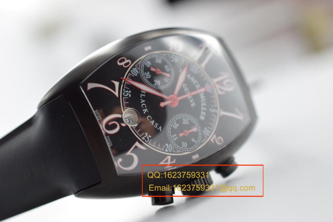 【V6 Factory  High quality  Copy  Watches 】法穆兰CASABLANCA系列8885 C CC DT NR 红色时标 wrist watches  / FL03