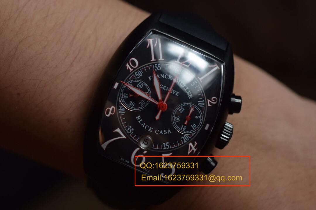 【V6 Factory  High quality  Copy  Watches 】法穆兰CASABLANCA系列8885 C CC DT NR 红色时标 wrist watches  / FL03