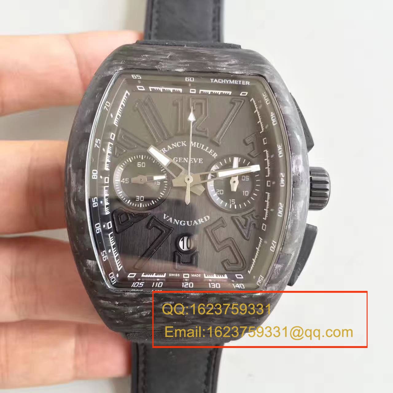 【 Video analysis LE Perfect  High quality  Replica Watches 】法兰克.穆勒Franck Muller NEW SARATOGE系列V 45 CC DT BLACK PXL wrist watches  / FL08