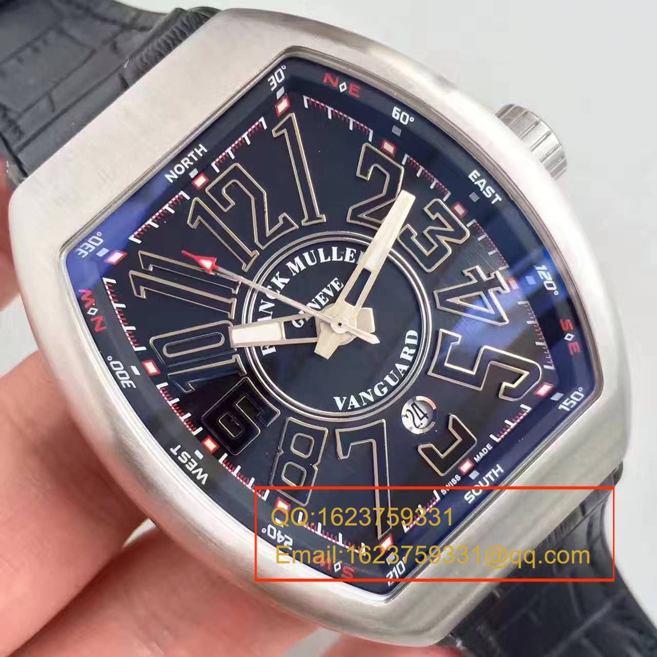 【FM Perfect  High quality  Replica Watches 】法兰克.穆勒VANGUARD系列V 45 SC DT wrist watches  / FL019