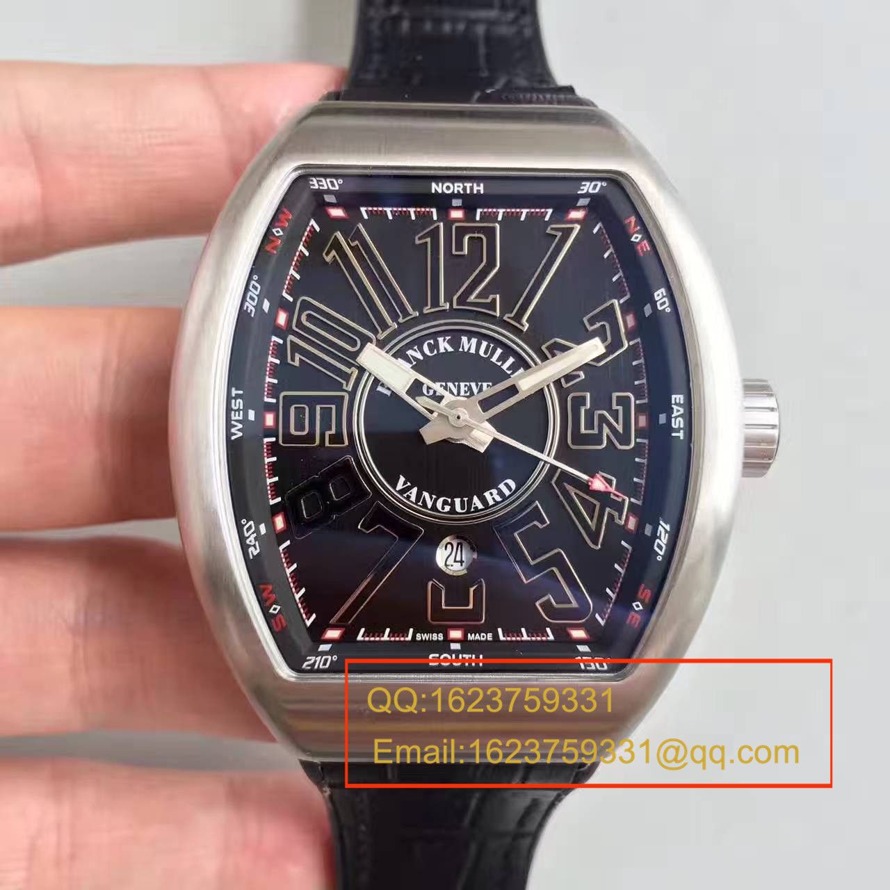 【FM Perfect  High quality  Replica Watches 】法兰克.穆勒VANGUARD系列V 45 SC DT wrist watches  / FL019