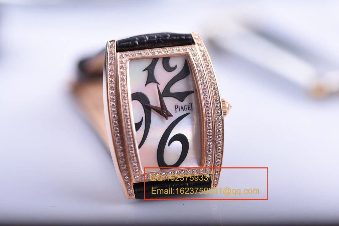 【实拍图鉴赏】特价绝美精致 Piaget LIMELIGHT系列G0A36191 wrist watches 酒桶女装 Watches  /  Piaget BOJ017