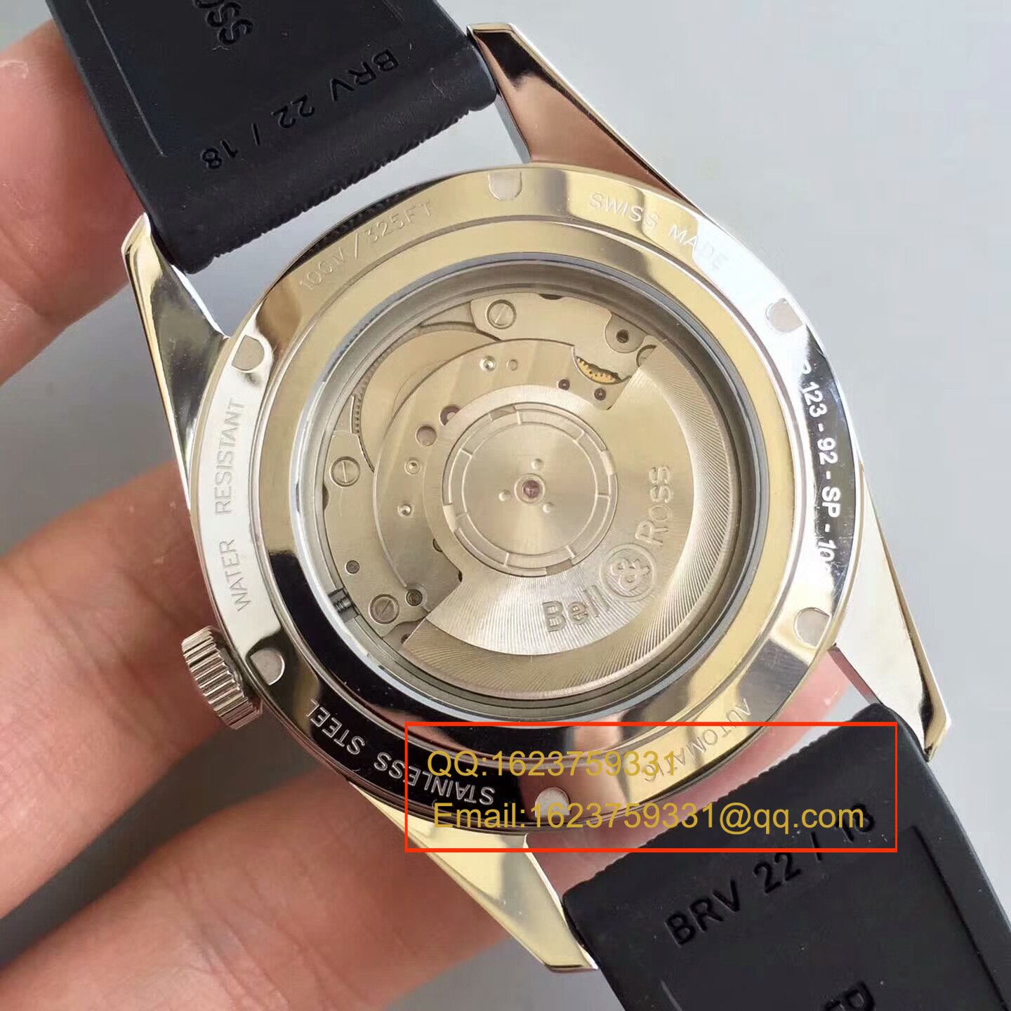 【BM1:1 top 精 Replica Watches 】 Bell & Ross VINTAGE 系列BR 123 SPORT HERITAGE wrist watches 《正皮 watchband  》 / BLS009