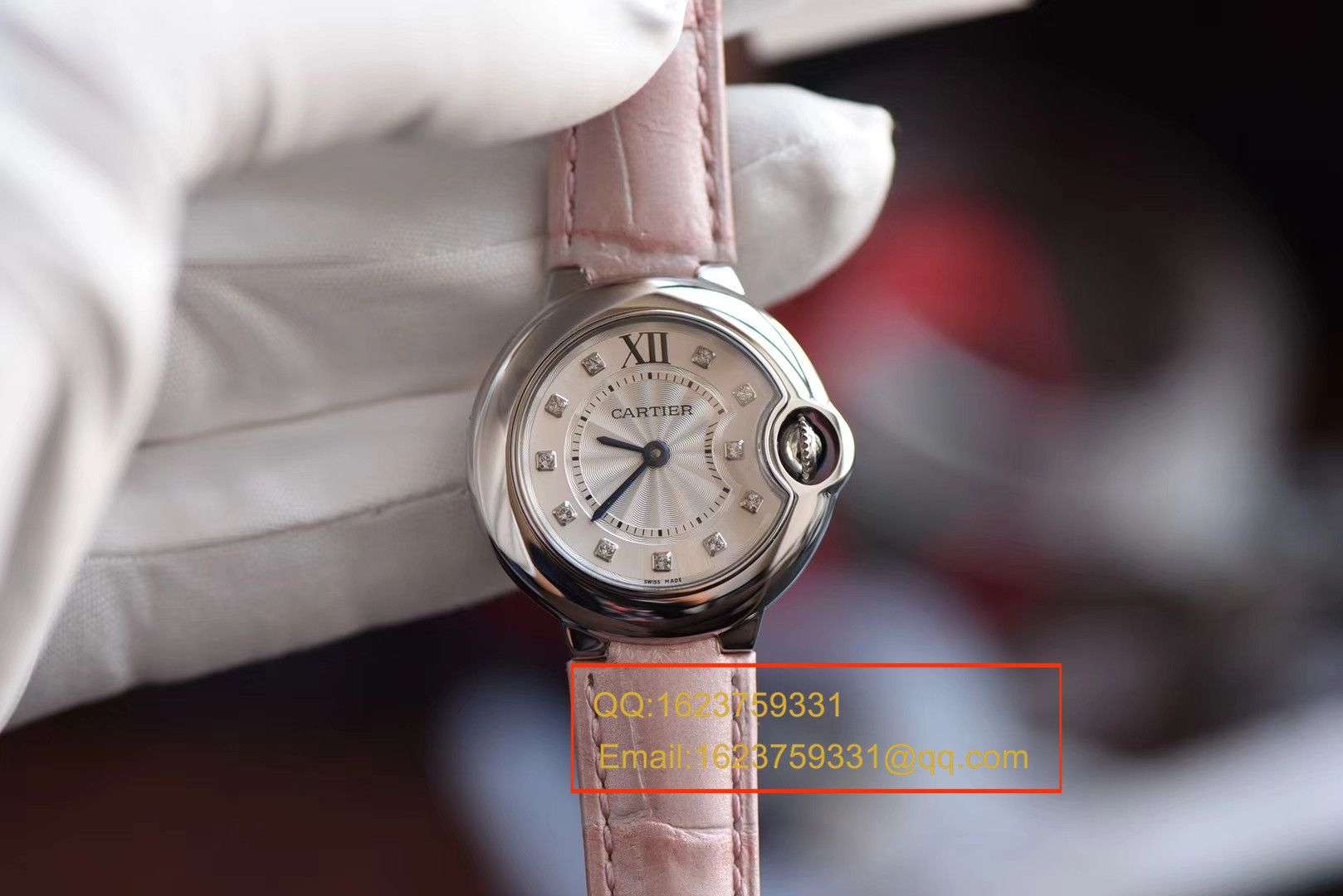 【V6 Perfect  High quality  Replica Watches 】 Cartier  蓝气球系列小号蓝气球28毫米石英女士 wrist watches W4BB0008 / K133