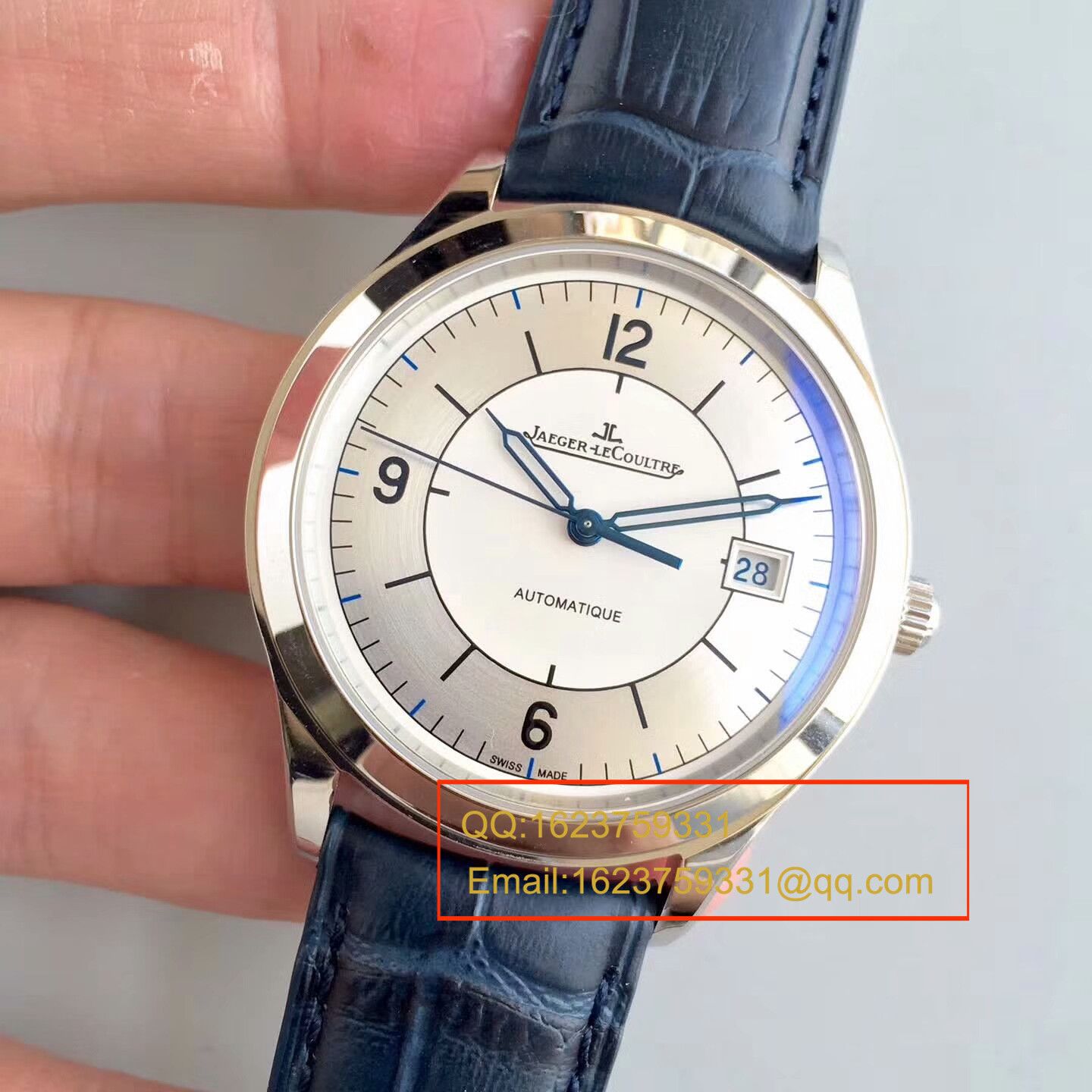 【ZF Perfect  top  Replica Watches 】 Jaeger-LeCoultre 大师系列Master Control Date1548530 wrist watches  / JJ119