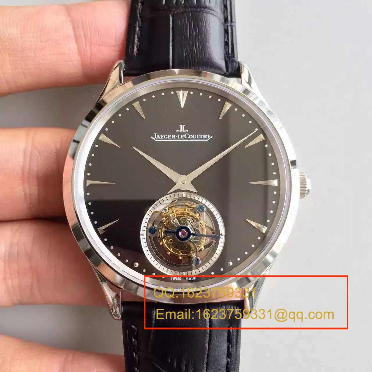 【LH Perfect  High quality  Replica Watches 】 Jaeger-LeCoultre Master超薄大师系列Q1322410自动 Tourbillon  wrist watches  / JJ077